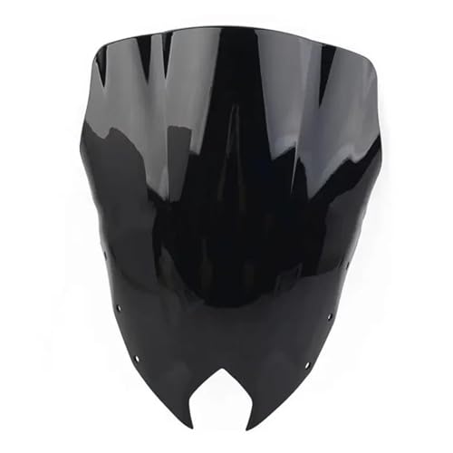 Motorrad Frontscheibe Für FZS600 Für FZ6R Für FZ6-R Für FZ-6R XJ6 F XJ-6F 2009 2010-15 2016 2017 Windschutzscheibe Windabweiser Double Bubble Windschutzscheibe Deflektor Spoiler(Zwart) von PUBUGPDPAG