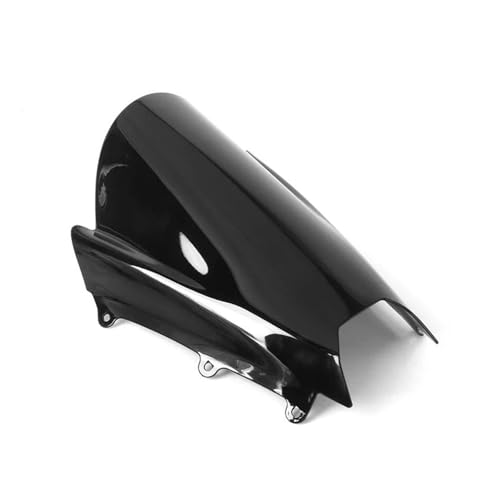 Motorrad Frontscheibe Für GSX-8R Für GSX 8R Für GSX8R 2024 2025 Motorradzubehör Windschutzscheibe Windschutzscheibe Displayschutzfolie Deflektor Spoiler(Zwart) von PUBUGPDPAG