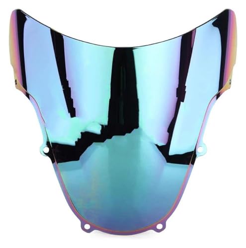 Motorrad Frontscheibe Für GSXR 1000 600 750 R K1 K2 600 750 1000 2000 2001 2002 2003 00 01 02 Motorrad Windschutzscheibe Windschutz Bildschirm Deflektor Spoiler(Iridium) von PUBUGPDPAG