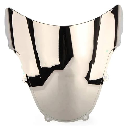 Motorrad Frontscheibe Für GSXR 1000 600 750 R K1 K2 600 750 1000 2000 2001 2002 2003 00 01 02 Motorrad Windschutzscheibe Windschutz Bildschirm Deflektor Spoiler(Silver) von PUBUGPDPAG