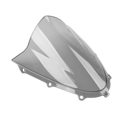 Motorrad Frontscheibe Für GSXR 125 150 2018 2019 2020 2021 2022 Für GSXR125 Für GSXR150 Motorrad Windschutz Windschutz Double Bubble Windabweiser Deflektor Spoiler(Gray) von PUBUGPDPAG