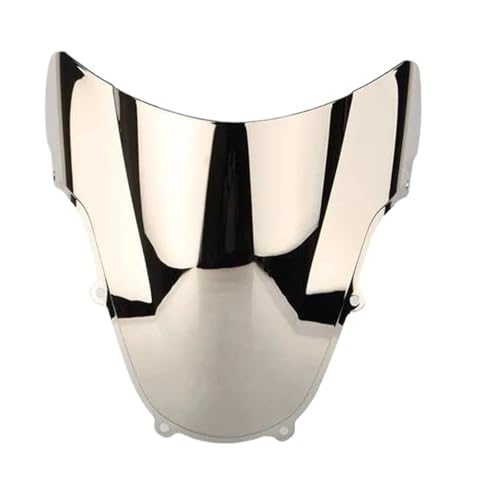 Motorrad Frontscheibe Für GSXR Für GSX-R 1000 600 750 K1 2000 2001 2002 2003 Windschutzscheibe Windschutz Für GSXR1000 Für GSXR 750 Für GSXR600 Motorrad Zubehör Deflektor Spoiler(Silver) von PUBUGPDPAG