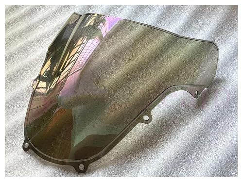 Motorrad Frontscheibe Für GSXR600 Für GSXR 600 Für GSXR750 Für GSXR 750 K1 K2 2001 2002 2003 01 02 03 ABS Motorrad Windschutzscheibe Windschutz Deflektor Spoiler(White Iridium) von PUBUGPDPAG