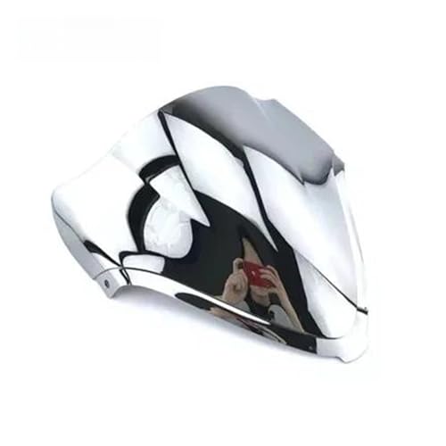 Motorrad Frontscheibe Für Hayabusa 2008-2018 Für GSX1300R Für GSXR GSX 1300 R 2009 2012 2013 2014 2016 2017 Motorrad Windschutzscheibe Windschutz Deflektor Spoiler(Silver) von PUBUGPDPAG