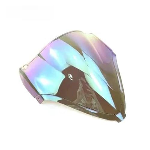 Motorrad Frontscheibe Für Hayabusa 2008-2018 Für GSX1300R Für GSXR GSX 1300 R 2009 2012 2013 2014 2016 2017 Motorrad Windschutzscheibe Windschutz Deflektor Spoiler(White Iridium) von PUBUGPDPAG