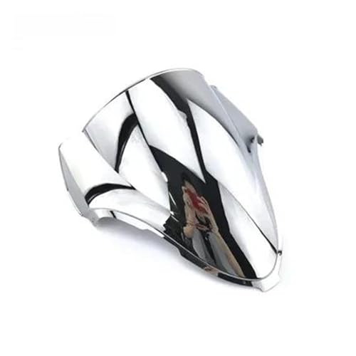 Motorrad Frontscheibe Für Hayabusa Für GSX 1300R Für GSX-R 1300 Für GSXR1300 99-07 2007 2006 2005 2004 2003 2002 2001 1999 Motorrad-Windschutzscheibe Deflektor Spoiler(Silver) von PUBUGPDPAG