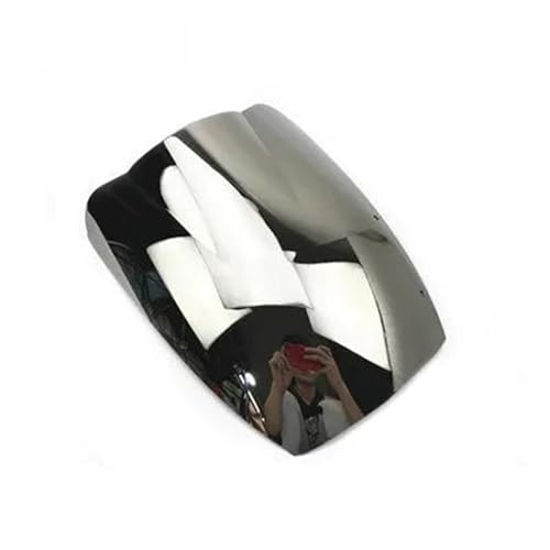 Motorrad Frontscheibe Für Katana 600 750 F Für GSX600F Für GSX750F Für GSX 600F 750F 1987-1997 1987 1988 1989 1990 1991 Motorrad Windschutzscheibe Windschutz Deflektor Spoiler(Silver) von PUBUGPDPAG