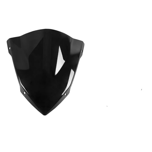 Motorrad Frontscheibe Für MT07 MT 07 Wind Bildschirm Schild Motorrad Windschutzscheibe Windschutz Deflektor Schutz Zubehör Deflektor Spoiler(Smoke) von PUBUGPDPAG