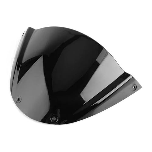 Motorrad Frontscheibe Für Monster 696 796 1100S 1100 EVO Racers Motorrad Windschutzscheibe Windschutz Bildschirm Deflektor Spoiler(Zwart) von PUBUGPDPAG