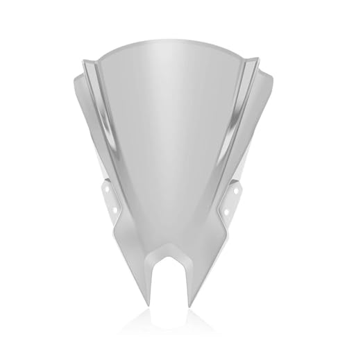 Motorrad Frontscheibe Für NINJA 500 SE Für NINJA500 2024 Motorradzubehör Frontscheibe Double Bubble Windschutzscheibe Verkleidung Deflektor Deflektor Spoiler(Clear) von PUBUGPDPAG
