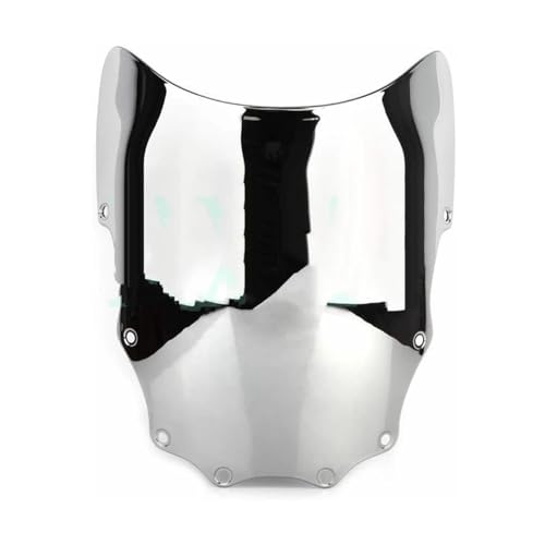 Motorrad Frontscheibe Für Ninja 500R EX Für GPZ 500 EX500 Für GPZ500 1987-2009 Motorrad Windschutzscheibe Windschutz Verkleidung 2004 2005 2006 2007 2008 2009 Deflektor Spoiler(Silver) von PUBUGPDPAG