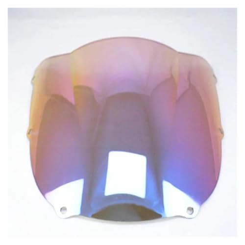 Motorrad Frontscheibe Für Ninja 636 1998 1999 Für ZX6R Für ZX-6R Für ZX 6R 98 99 Wind Bildschirm Deflektoren Windschutzscheibe Windschutz Deflektor Spoiler(White Iridium) von PUBUGPDPAG