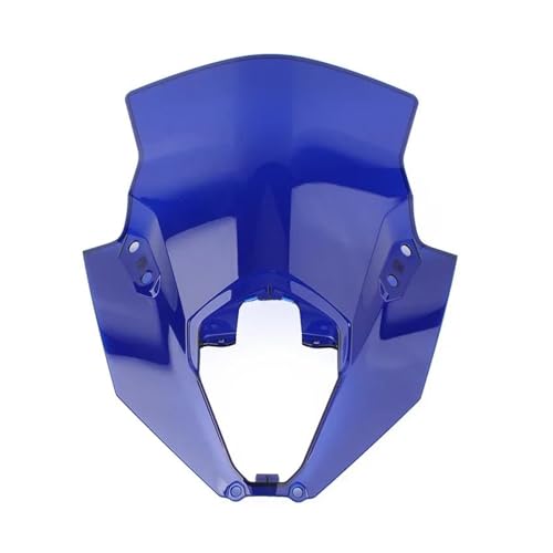 Motorrad Frontscheibe Für Ninja 650 EX650 ER-6F ER6F 2020 2021 2022 2023 Motorrad Double Bubble Windschutzscheibe Deflektor Schutz Wind Bildschirm Deflektor Spoiler(1) von PUBUGPDPAG
