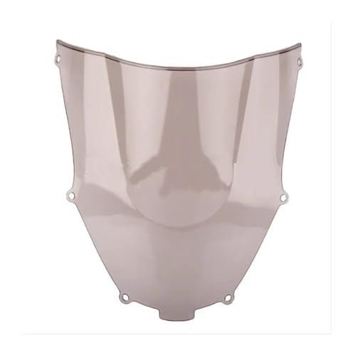 Motorrad Frontscheibe Für Ninja Für ZX-9R Für ZX 9R 2000 01 02 2003 2004 2005 Für ZX9R Motorrad Windschutzscheibe Windschutzscheibe Zubehör Bildschirm Double Bubble Deflektor Spoiler(Brown) von PUBUGPDPAG