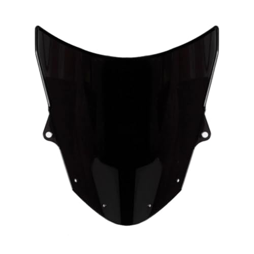 Motorrad Frontscheibe Für Ninja Für ZX6R ZX636 Für ZX600R 2009-2021 Motorrad Windschutzscheibe Windschutz Air Wind Deflektor Deflektor Spoiler(Zwart) von PUBUGPDPAG