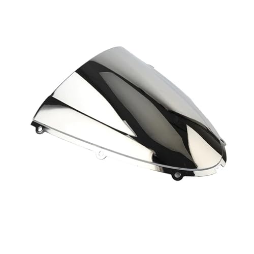 Motorrad Frontscheibe Für Ninja ZX-6R Zx6r 636 2005 2006 2007 2008 Motorrad Zubehör Windschutzscheibe Windschutzscheibe Bildschirm Deflektor Schutz Deflektor Spoiler(Silver) von PUBUGPDPAG