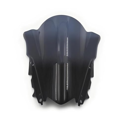 Motorrad Frontscheibe Für R3 R25 2013 2014 2015 2016 2017 2018 Windschutzscheibe Wind Deflectore Spoiler Windschutzscheibe Gradienten Motorrad Deflektor Spoiler(Smoke Black) von PUBUGPDPAG