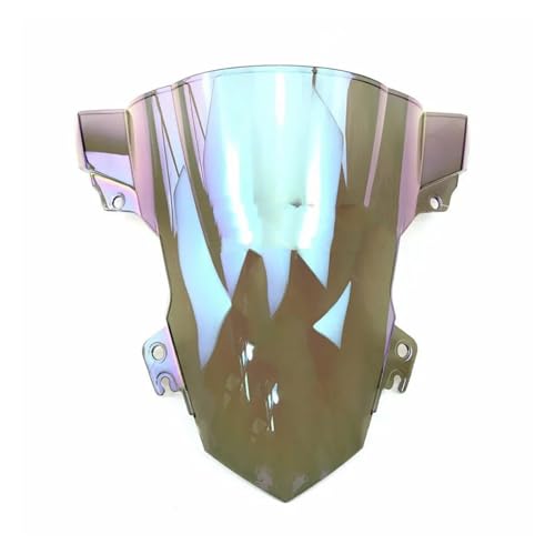 Motorrad Frontscheibe Für S1000RR 2015 2016 2017 2018 Schwarze Windschutzscheibe Windschutz Double Bubble Für S 1000 RR Für S 1000RR 15 16 17 18 Für 1000RR Deflektor Spoiler(White Iridium) von PUBUGPDPAG