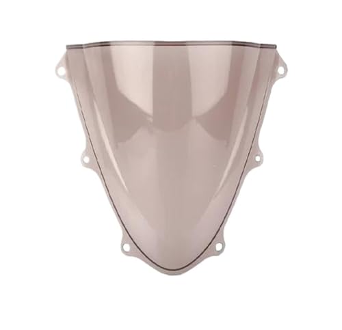 Motorrad Frontscheibe Für Suzuki Für GSX-R Für GSXR 600 750 Für GSXR600 Für K11 Double Bubble Windschutzscheibe Motorradzubehör Verkleidungsabweiser Deflektor Spoiler(Smoke) von PUBUGPDPAG