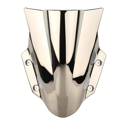 Motorrad Frontscheibe Für Suzuki Für GSX250R Für GSX 250R Für GSXR 250 R 2017-2022 Motorrad Windschutzscheibe Windschutz Verkleidung Bildschirm Wind Deflektor Spoiler(Silver) von PUBUGPDPAG