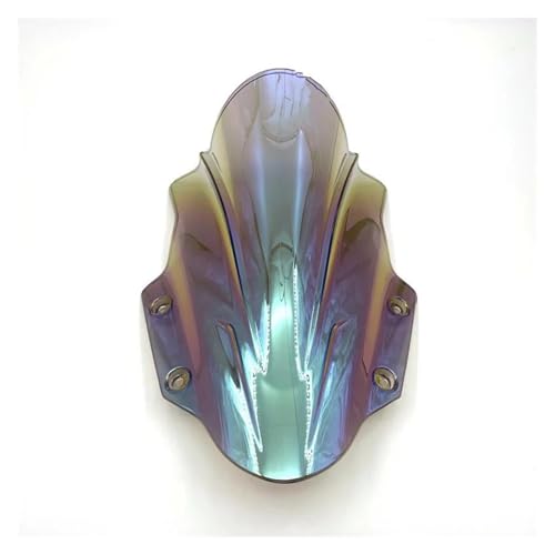 Motorrad Frontscheibe Für Suzuki Für GSX250R Für GSX-250R Für GSXR250 2017-2020 2021 2022 Motorrad Windschutzscheibe Deflektor Verkleidung Zubehör Deflektor Spoiler(White Iridium) von PUBUGPDPAG