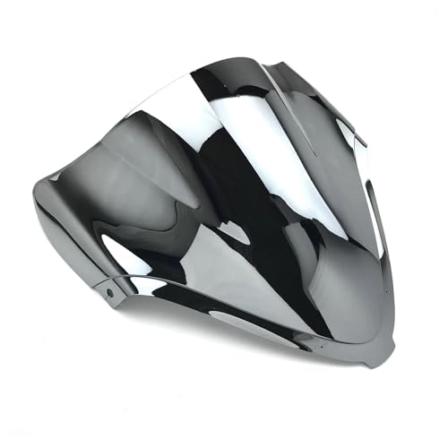 Motorrad Frontscheibe Für Suzuki Für Hayabusa Für GSX1300R Für GSXR Für GSX 1300 R 2008-2016 Motorrad Windschutzscheibe Windschutz Deflektor Spoiler(Silver) von PUBUGPDPAG