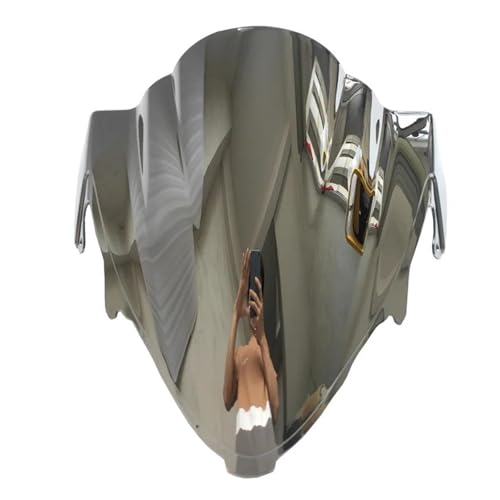 Motorrad Frontscheibe Für Suzuki Für Hayabusa Für GSXR1300 Für GSXR 1300 Für GSX-R 1300 Für GSX-R1300 2021 2022 Motorrad Windschutzscheibe Windschutz Deflektor Spoiler(Silver) von PUBUGPDPAG