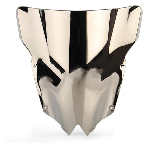 Motorrad Frontscheibe Für YZF 600 R6 2008 2009 2010 2012 2013 2014 2015 2016 Schwarz Weiß Windschutzscheibe Windschutz Motorcycl Bildschirm Für YZFR6 08 09 10 Deflektor Spoiler(Silver) von PUBUGPDPAG