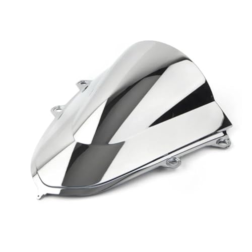 Motorrad Frontscheibe Für YZF Für R125 Für R15 Für V3.0 2017-2019 2020 2021 2022 Motorradzubehör Windschutzscheibe Windschutzscheibe Bildschirm Deflektorschutz Deflektor Spoiler(Silver) von PUBUGPDPAG