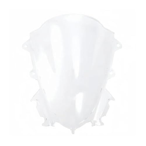 Motorrad Frontscheibe Für YZF R125 R15 V3.0 R15M 2017 2018 2019 2020 202 Motorradzubehör Visier Windschutzscheibe Windschutzscheibe Double Bubble Deflektor Spoiler(Gray) von PUBUGPDPAG