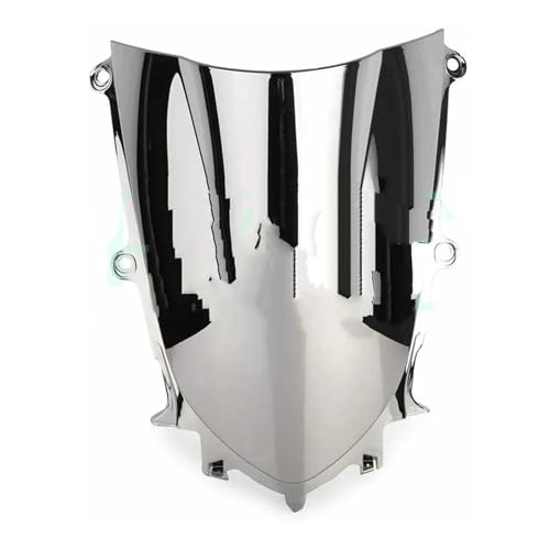 Motorrad Frontscheibe Für YZF R6 R7 2017 2018 2019 2020 2021 2022 2023 2024 2025 Motorcycl Windschutzscheibe Windschutz Bildschirm Für YZFR6 Für YZFR7 Deflektor Spoiler(Silver) von PUBUGPDPAG