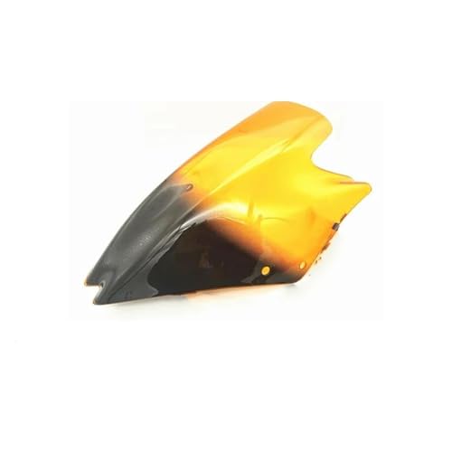 Motorrad Frontscheibe Für Z750 Z750R 2007 2008 2009 2010 2011 2012 Windschutzscheibe Windabweiser Motorrad Windschutzscheibe Deflektor Spoiler(Orange) von PUBUGPDPAG