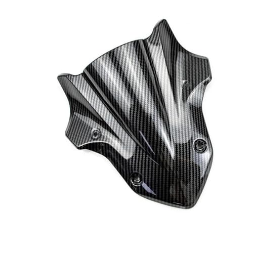 Motorrad Frontscheibe Für Z900 2017 2018 2019 Frontscheibe Windschutz Deflektor Schutz Deflektor Spoiler(Black2) von PUBUGPDPAG