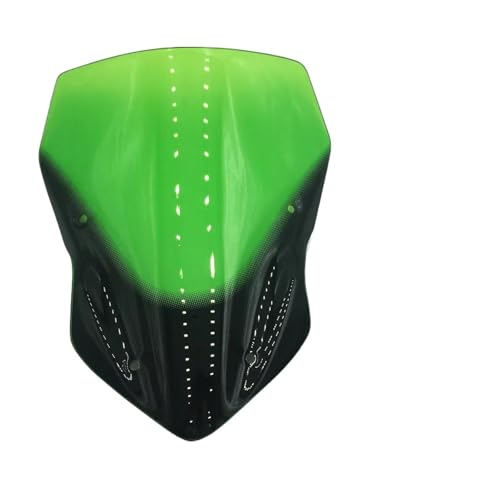 Motorrad Frontscheibe Für Z900 2017 2018 2019 Motorrad Windschutzscheibe Air Wind Deflektor Deflektor Protector Blase Windschutzscheibe Deflektor Spoiler(Green) von PUBUGPDPAG