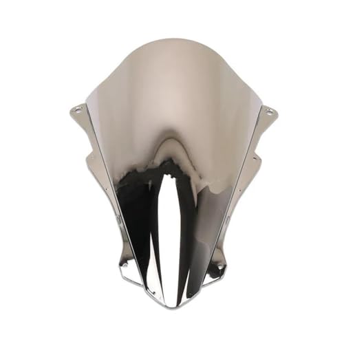 Motorrad Frontscheibe Für ZX-4R ZX-4RR ZX4R ZX4RR ZX 4R 4RR 2023 Motorrad Frontscheibe Windschutz Schallwand Wind Deflektoren Deflektor Spoiler(Silver) von PUBUGPDPAG