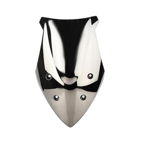 Motorrad Frontscheibe Motorrad Double Bubble Windschutzscheibe Deflektor Schutz Wind Bildschirm Für GSXS1000F Für GSX-S1000F Für GSXS 1000F 2015-2020 2019 18 Deflektor Spoiler(Silver) von PUBUGPDPAG