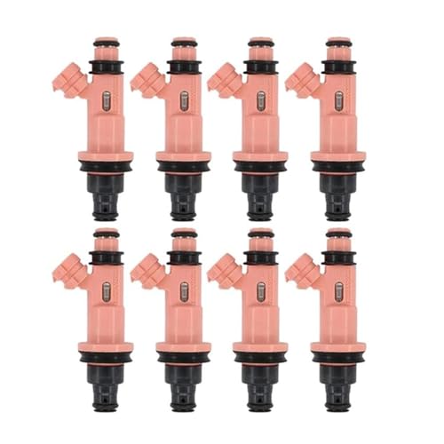 PUBUGPDPAG Kraftfahrzeuge Injektor 23250-50030 Auto Kraftstoff Injektor Für Lexus LS430 SC400 GS430 SC430 4,3 L 2002-2010 2320950030 Motor Kraftstoff Injektor Düse 8Pcs Auto Einspritzdüsen von PUBUGPDPAG