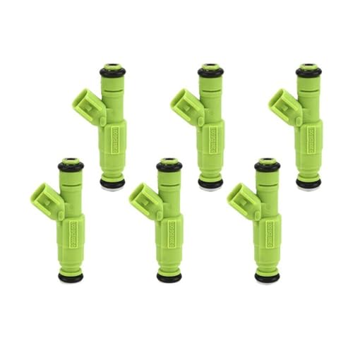 PUBUGPDPAG Kraftfahrzeuge Injektor Motor Kraftstoff Einspritzdüse Für Dodge Für Caravan 2001-2007 04861454AA Kraftstoff Injektoren 0280156007 Kraftstoff Einspritzdüse 6 PCS Auto Einspritzdüsen von PUBUGPDPAG