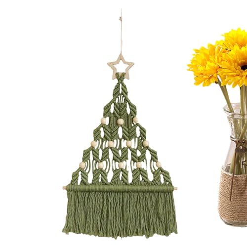 PUCHEN Makramee Weihnachts-Wandbehang-Set,Machen Sie Ihren eigenen Weihnachtsbaumschmuck mit hängendem Ornament im Boho-Stil | Handgefertigtes DIY-Set im Boho-Stil, Weihnachtsbaumdekoration PUCHEN Makramee Weihnachts-Wandbehang-Set,Machen Sie Ihren eigenen Weihnachtsbaumschmuck mit hängendem Ornament im Boho-Stil | Handgefertigtes DIY-Set im Boho-Stil, Weihnachtsbaumdekoration von PUCHEN