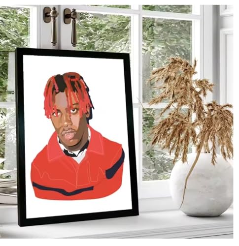 PUCHENGP Poster Lil Yachty Rapper Musik Sänger Poster Foto Portrait Bilder Leinwand Malerei Wohnkultur 50 * 70cm rahmenlos von PUCHENGP