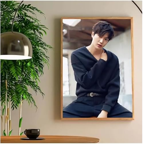 Poster Lee Minho Koreanisches Schauspieler Plakat Fotoporträt, Bilder, Poster Und Drucke, Leinwanddruck, Wanddekoration 50 * 70Cm Rahmenlos von PUCHENGP