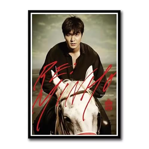 Poster Lee Minho Koreanisches Schauspieler Plakat Fotoporträt, Bilder, Poster Und Drucke, Leinwanddruck, Wanddekoration 50 * 70Cm Rahmenlos von PUCHENGP