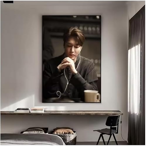 Poster Lee Minho Koreanisches Schauspieler Plakat Fotoporträt, Bilder, Poster Und Drucke, Leinwanddruck, Wanddekoration 50 * 70Cm Rahmenlos von PUCHENGP