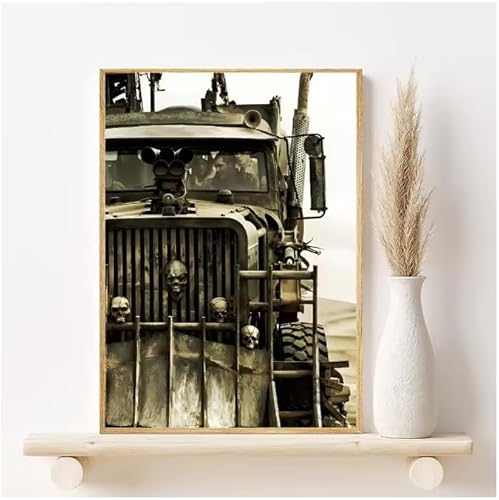 Poster Mad Max Classic Film Vintage Poster Wandkunst Bilder Leinwanddruck Wohnkultur 50 * 70Cm Rahmenlos von PUCHENGP