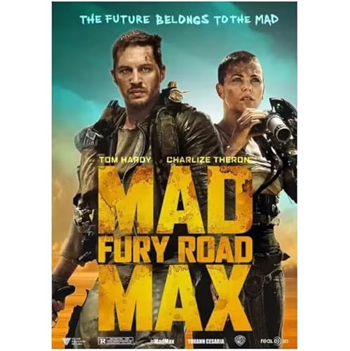 Poster Mad Max Classic Film Vintage Poster Wandkunst Bilder Leinwanddruck Wohnkultur 50 * 70Cm Rahmenlos von PUCHENGP
