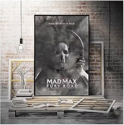 Poster Mad Max Classic Film Vintage Poster Wandkunst Bilder Leinwanddruck Wohnkultur 50 * 70Cm Rahmenlos von PUCHENGP