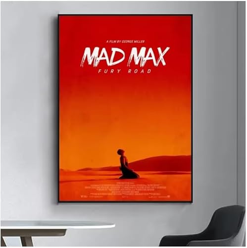 Poster Mad Max Classic Film Vintage Poster Wandkunst Bilder Leinwanddruck Wohnkultur 50 * 70Cm Rahmenlos von PUCHENGP