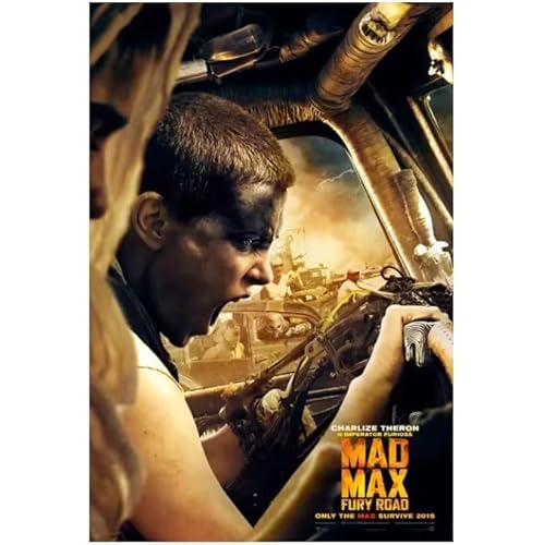 Poster Mad Max Classic Film Vintage Poster Wandkunst Bilder Leinwanddruck Wohnkultur 50 * 70Cm Rahmenlos von PUCHENGP