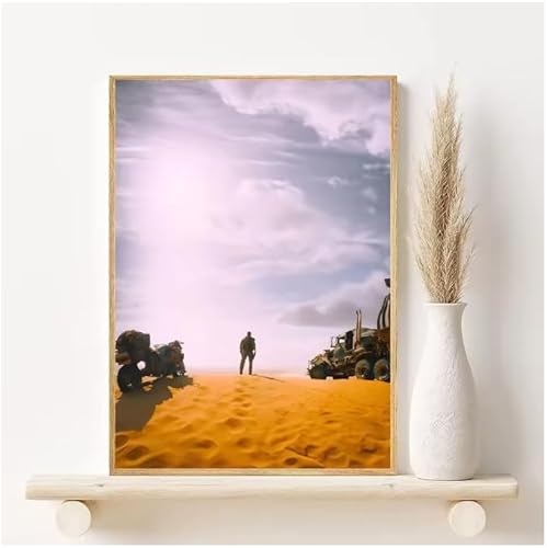 Poster Mad Max Classic Film Vintage Poster Wandkunst Bilder Leinwanddruck Wohnkultur 50 * 70Cm Rahmenlos von PUCHENGP