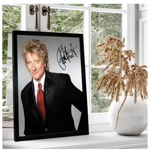 Poster Plakat Rod Stewart Star Poster Leinwand Malerei Kunst Poster Drucke und Poster Wand Kunst Bild Wand Dekor 50 * 70cm rahmenlos von PUCHENGP